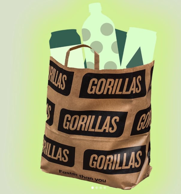 Gorillas Grocery Delivery App