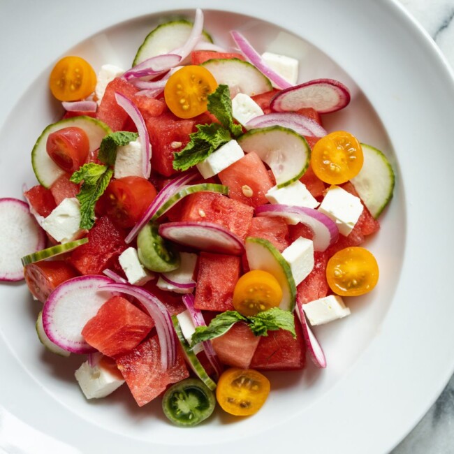 franklin social watermelon salad