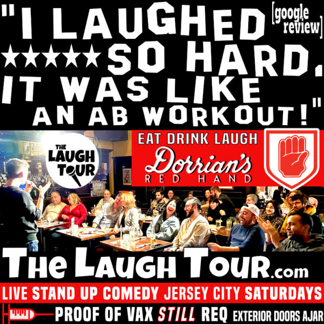 dorrians red hand the laugh tour