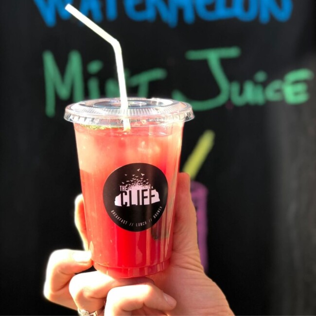 watermelon drink the cliff