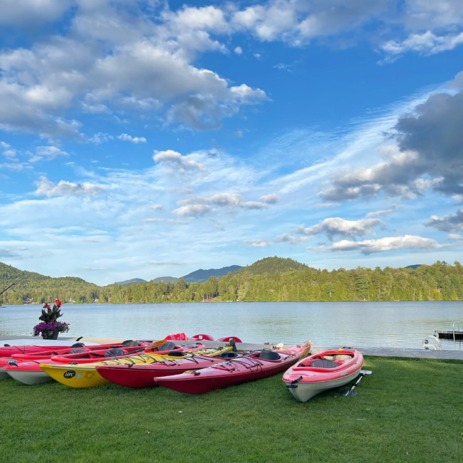 lake placid kayaking 
