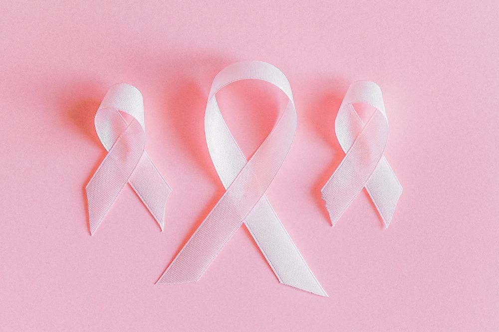  Pink Ribbon Hair Ribbon for Girl Women 8'' Breast