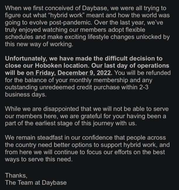 daybase-hoboken-closing