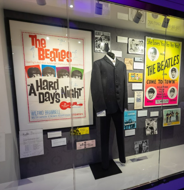 beatles suit grammys museum