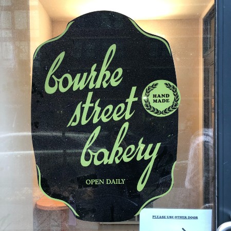 bourke street bakery sign