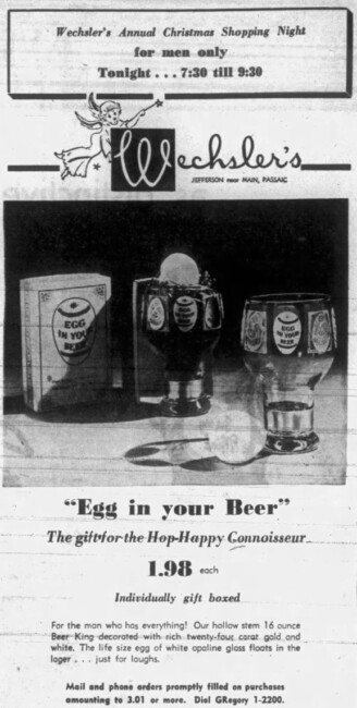egg in beer trend
