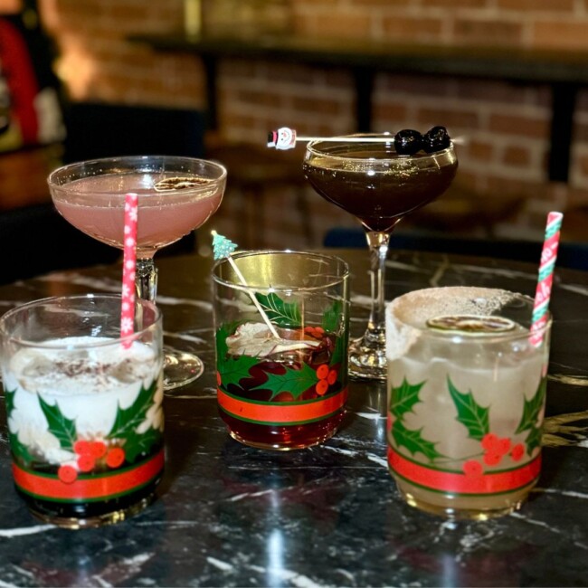 best holiday cocktails hoboken jersey city backstage
