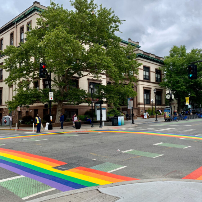 pride crosswalk