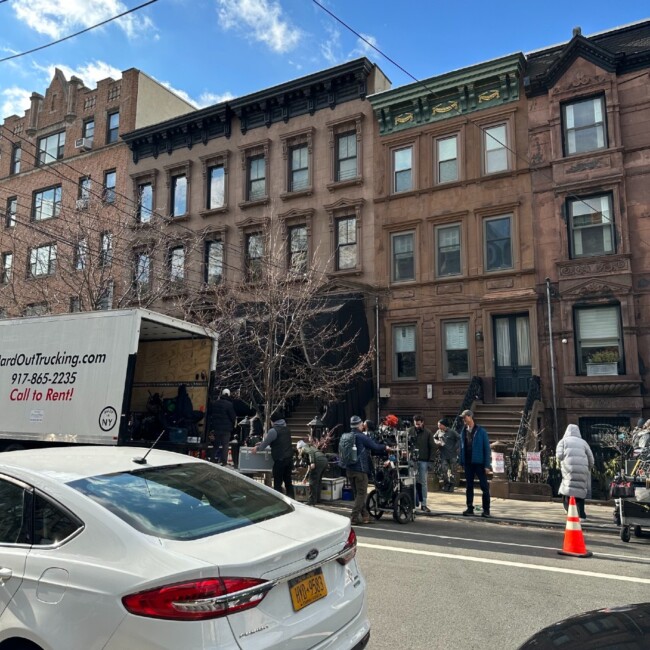 billy crystal filming hoboken