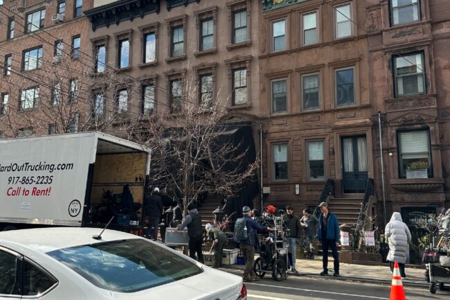 billy crystal filming hoboken