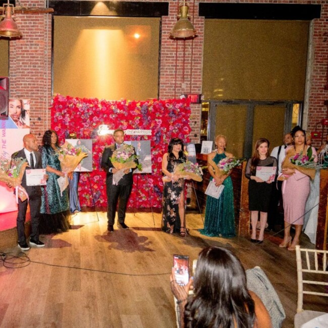 glamming the warrior gala event jersey city