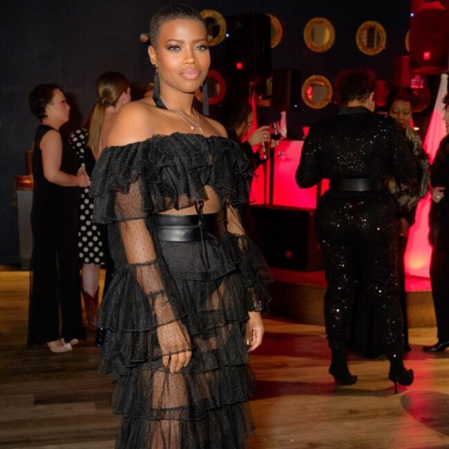 glamming the warrior gala event jersey city guests