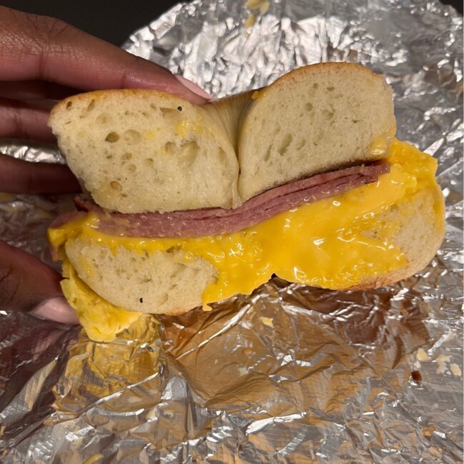 unique pork roll dishes new jersey obagel