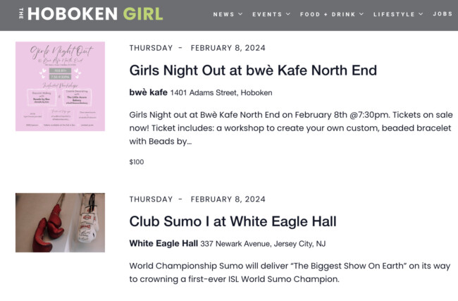 hg events