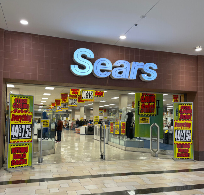 sears lower level newport mall