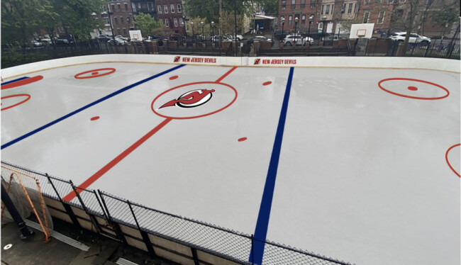 hockey rink nj devils hoboken