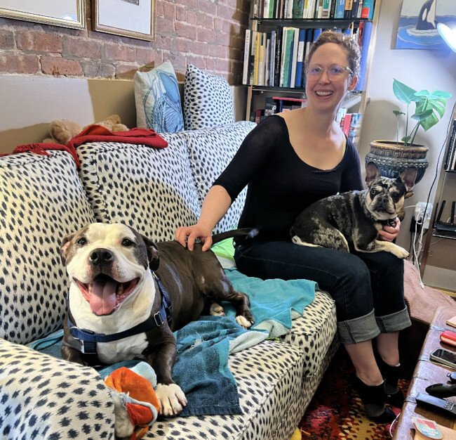 buster the pitbull hoboken