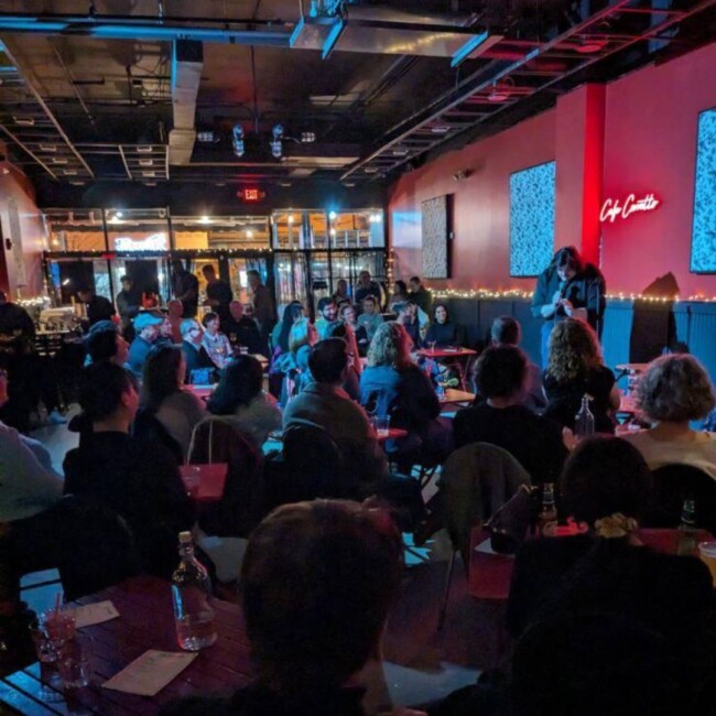 cafe corretto roman nose jersey city event venue