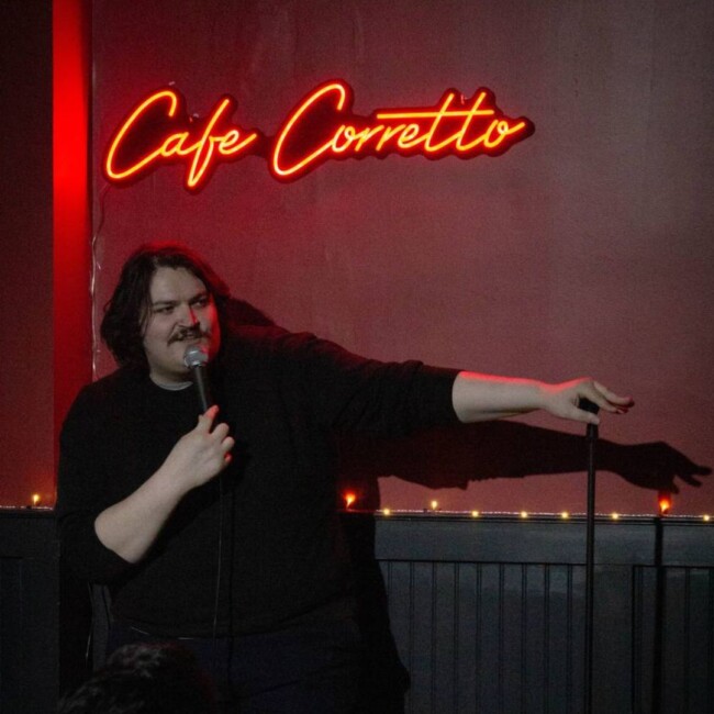 cafe corretto roman nose jersey city event venue colin armstrong