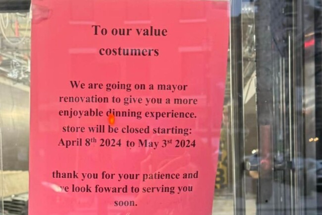 mcdonalds hoboken nj temporary closure