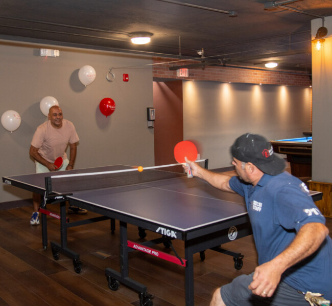 crazy cues ping pong table