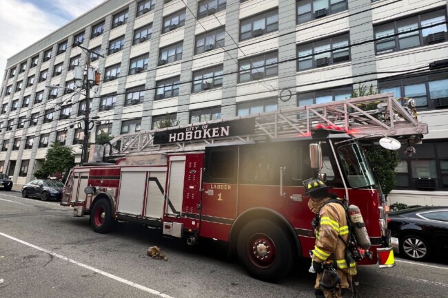 fire clock tower hoboken