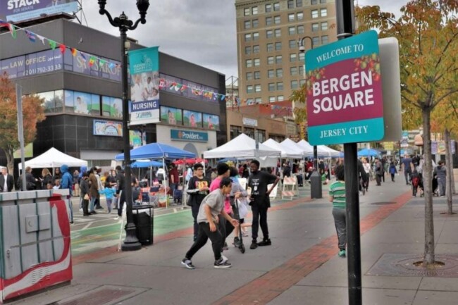 jersey city bergen square day 2024