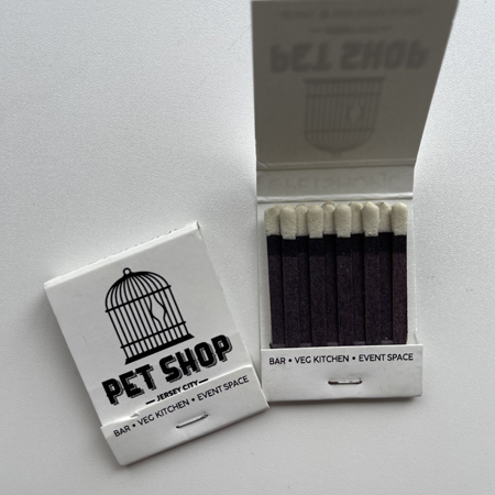 Pet Shop matchbook