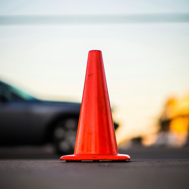 traffic cone, street closed, closures