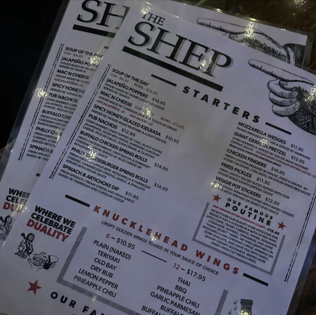 theshepmenu