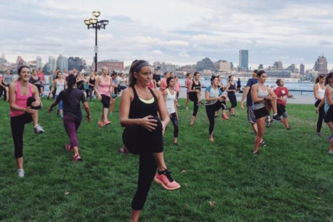 hoboken fitness in the park summer 2025