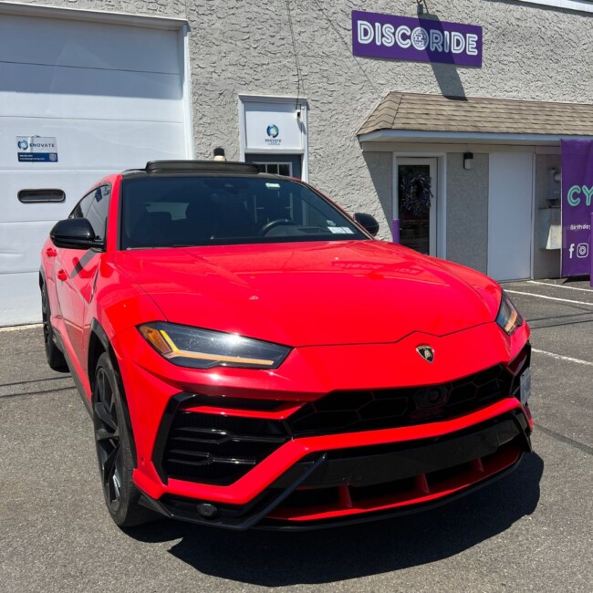 lambo red
