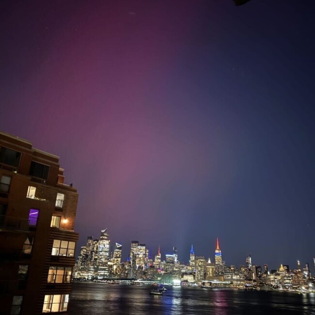 northern lights hoboken jersey city nj june 2025