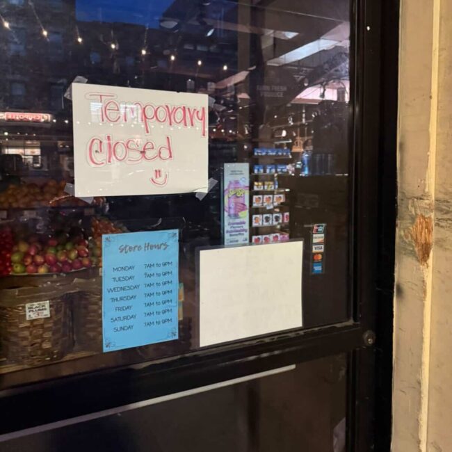 aspen market temporary closure hoboken