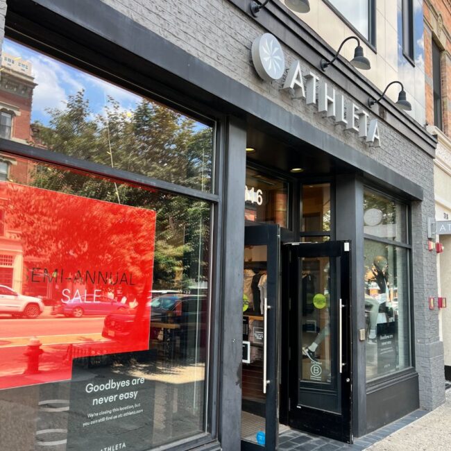 athleta hoboken closure