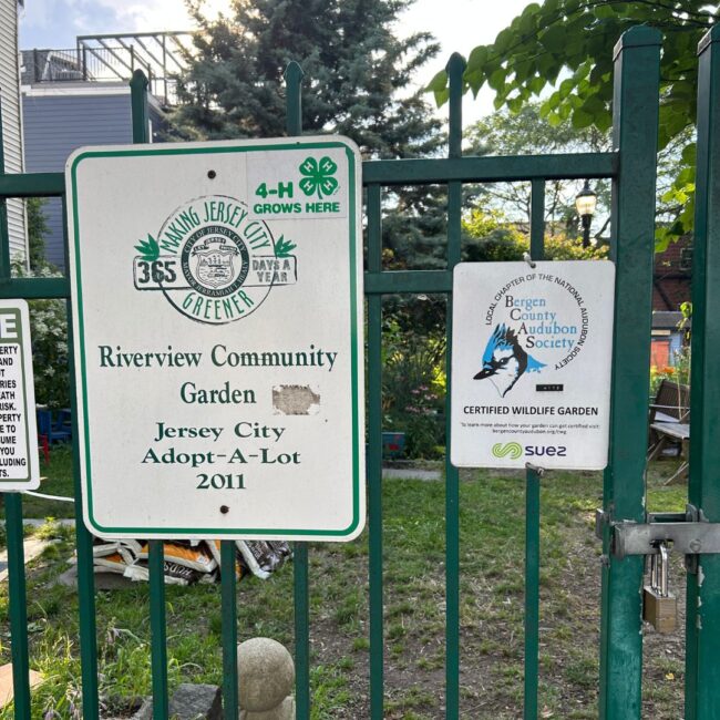 riverview community garden jersey city nj