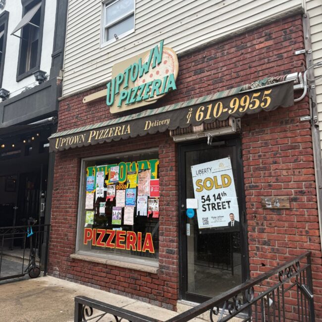 uptown pizzeria hoboken demolished