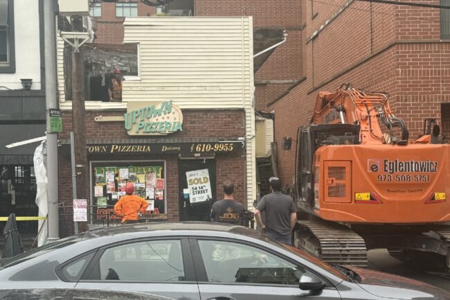 uptown pizzeria hoboken demolished