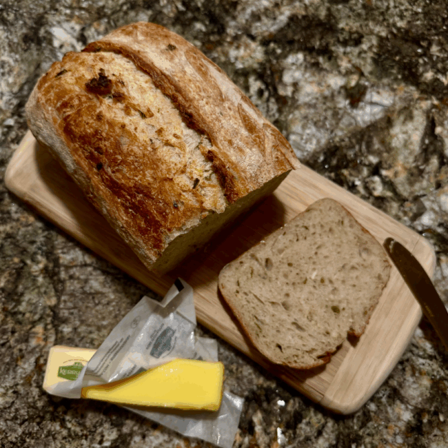 a loaf of bread from sourdough society