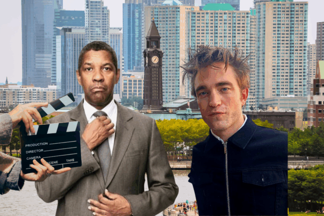 robert pattinson denzel washington hoboken netflix movie