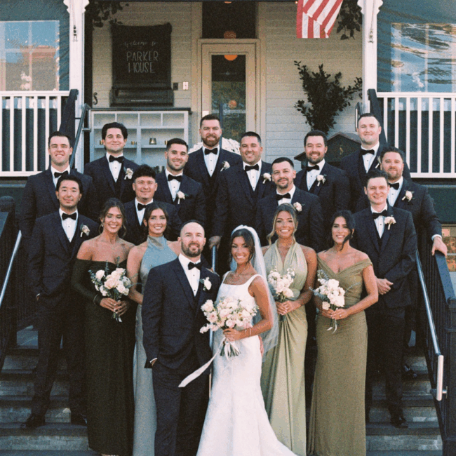 meg + kevin's parker house wedding
