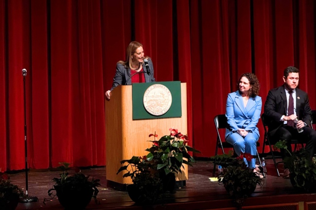 Mikie Sherrill Emily Jabbour hoboken mayor