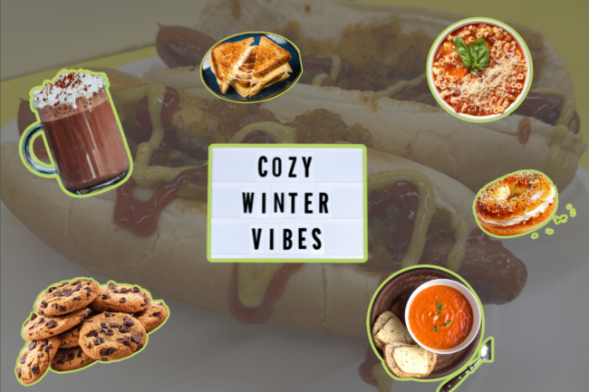 Hg + JC cozy winter bites