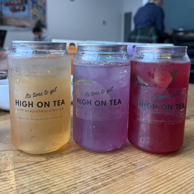 canned blended teas from the collective brew in jersey city