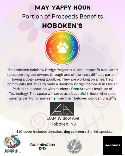 rainbow bridge hoboken yappy hour