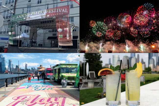 things to do July Hoboken Jersey City nj