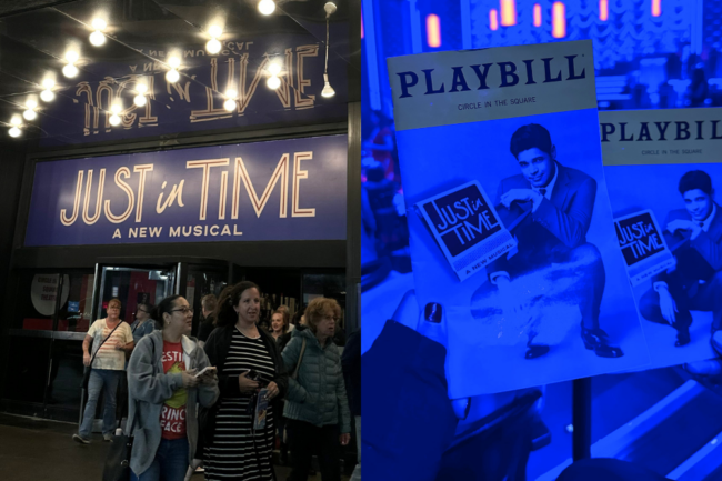 just in time broadway play nyc