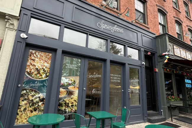 springbone kitchen hoboken open